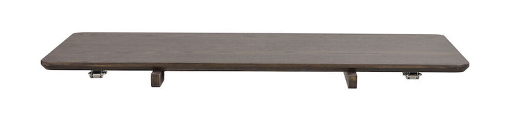 Yumi-ruokapöydän jatkolevy 45 cm, ruskea.