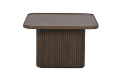 Ruskean sävyinen Sullivan-sohvapöytä 60 x 60 cm.