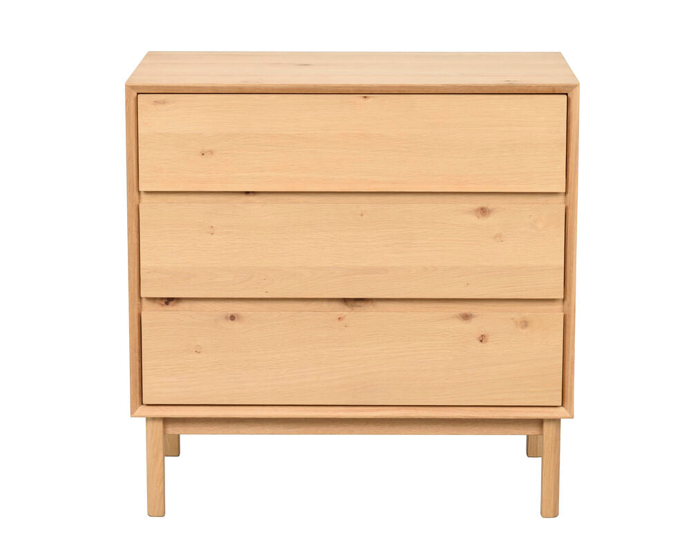 Mackay-lipasto, luonnonvärinen tammi.