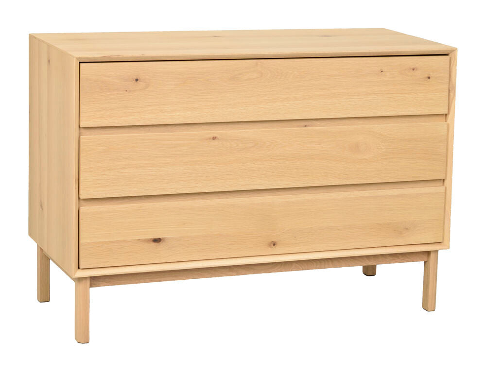 Mackay-lipasto, luonnonvärinen tammi.