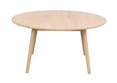 Tompkins-sohvapöytä  Ø 90 cm, valkotammi.