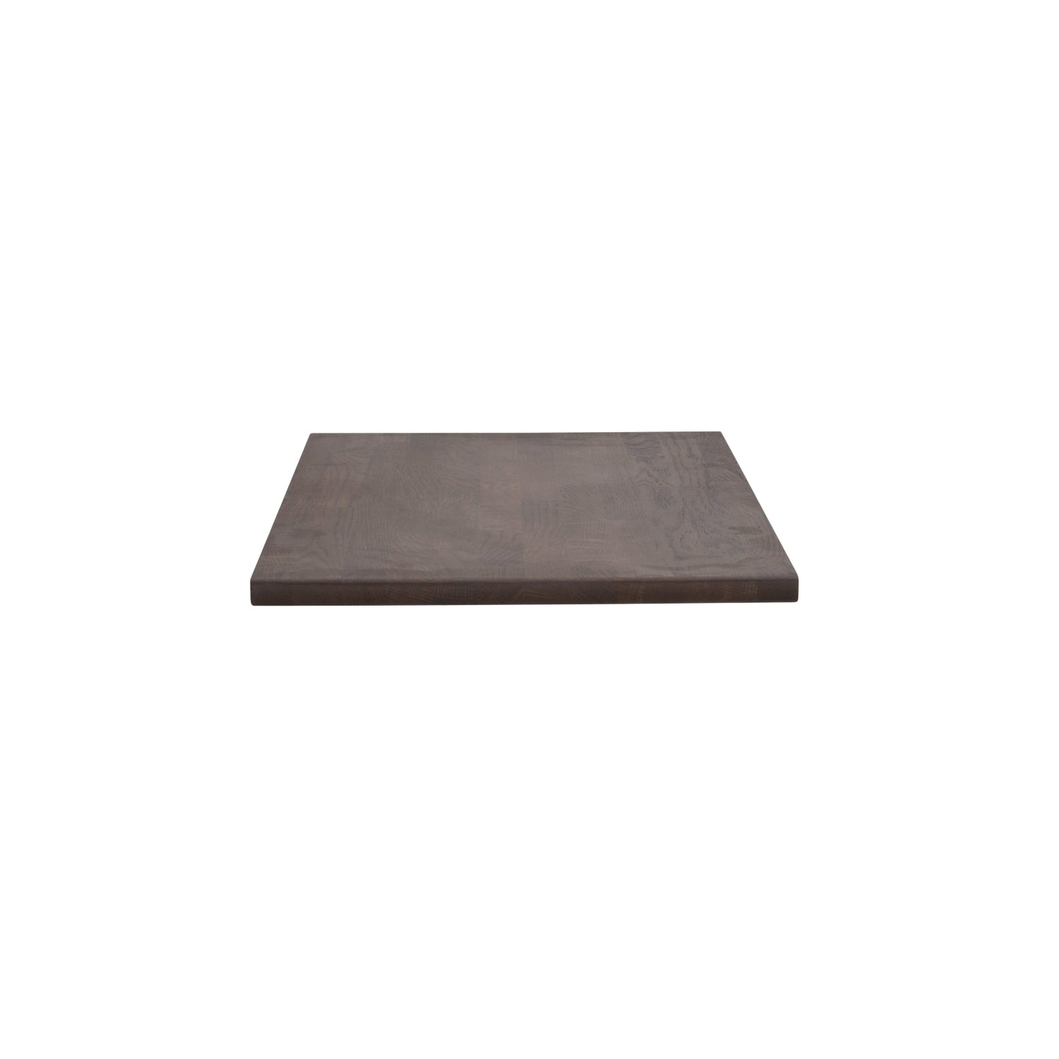 Clapperton ruokapöydän jatkolevy tummanruskeana.