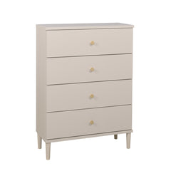 Tuomi-laatikosto, greigen värinen kultavetimillä.