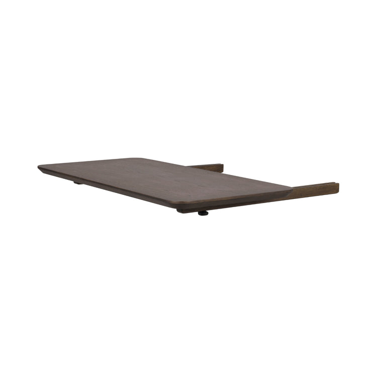 Tummanruskea Calverton 45 cm jatkolevy sopii Calverton 230 cm samanväriseen ruokapöytään. Laajennuksia voidaan lisätä molemmille puolille.