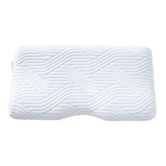 Tempur ErgoPlus SmartCool -tyynystä on saatavilla viisi eri korkeusvaihtoehtoa. Kuvassa tyyny ylhäältäpäin katsottuna.