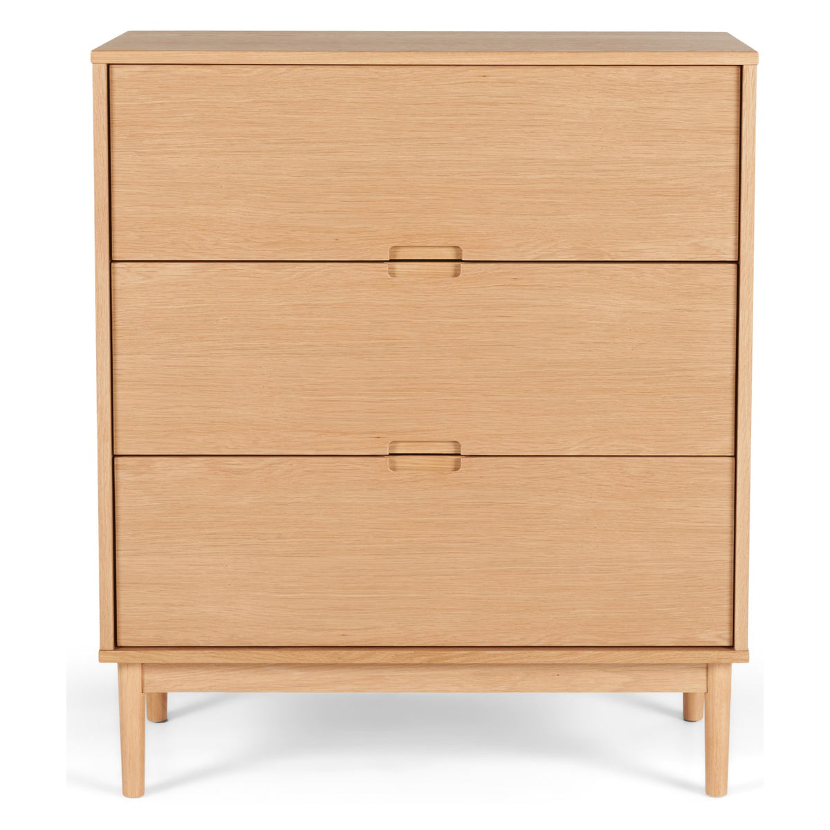 GALEN lipasto 91 cm 3 ltk, luonnonvärinen tammi.