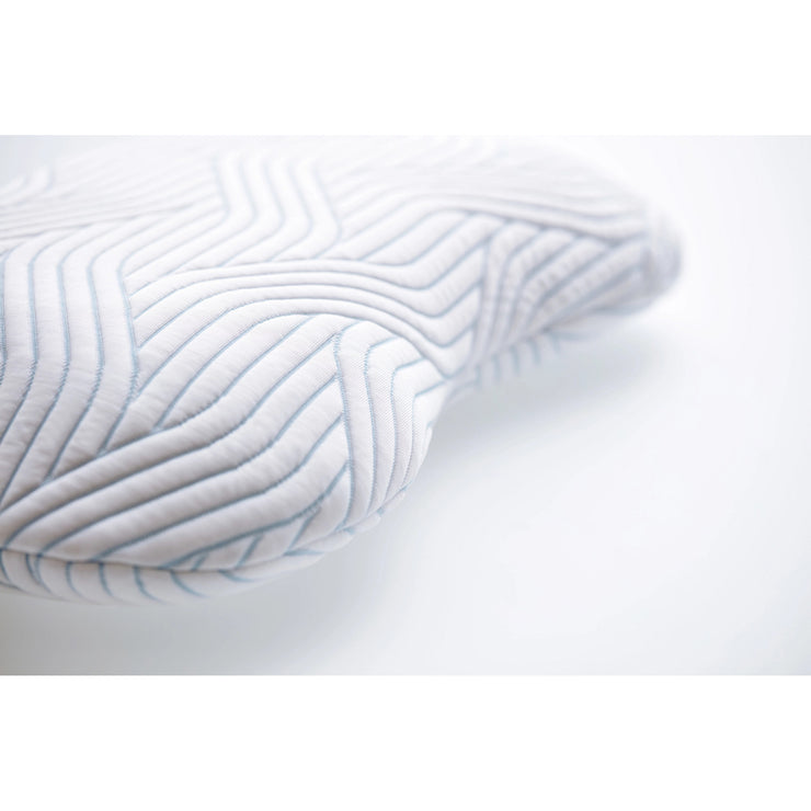 Tempur Sonata -tyynyssä on 3D-kuvioitu viilentävä Smart Cool-päällinen.