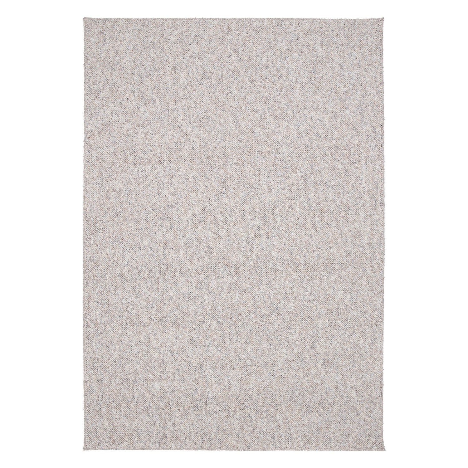 Beige-harmaa sileäpintainen Ahto-matto.
