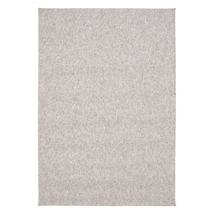 Beige-harmaa sileäpintainen Ahto-matto.