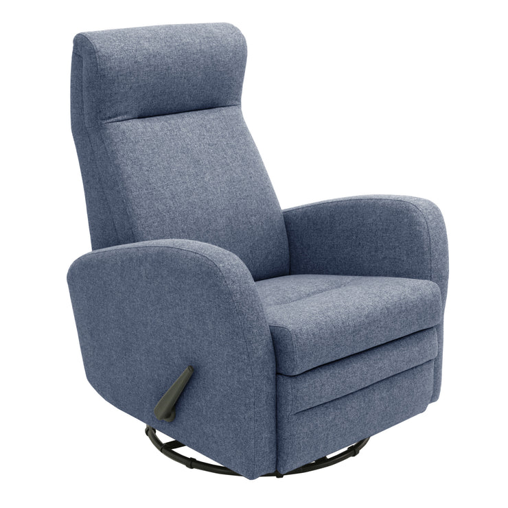 Anton-mekanismituoli sinisellä Oasis 12 -kangasverhoilulla.