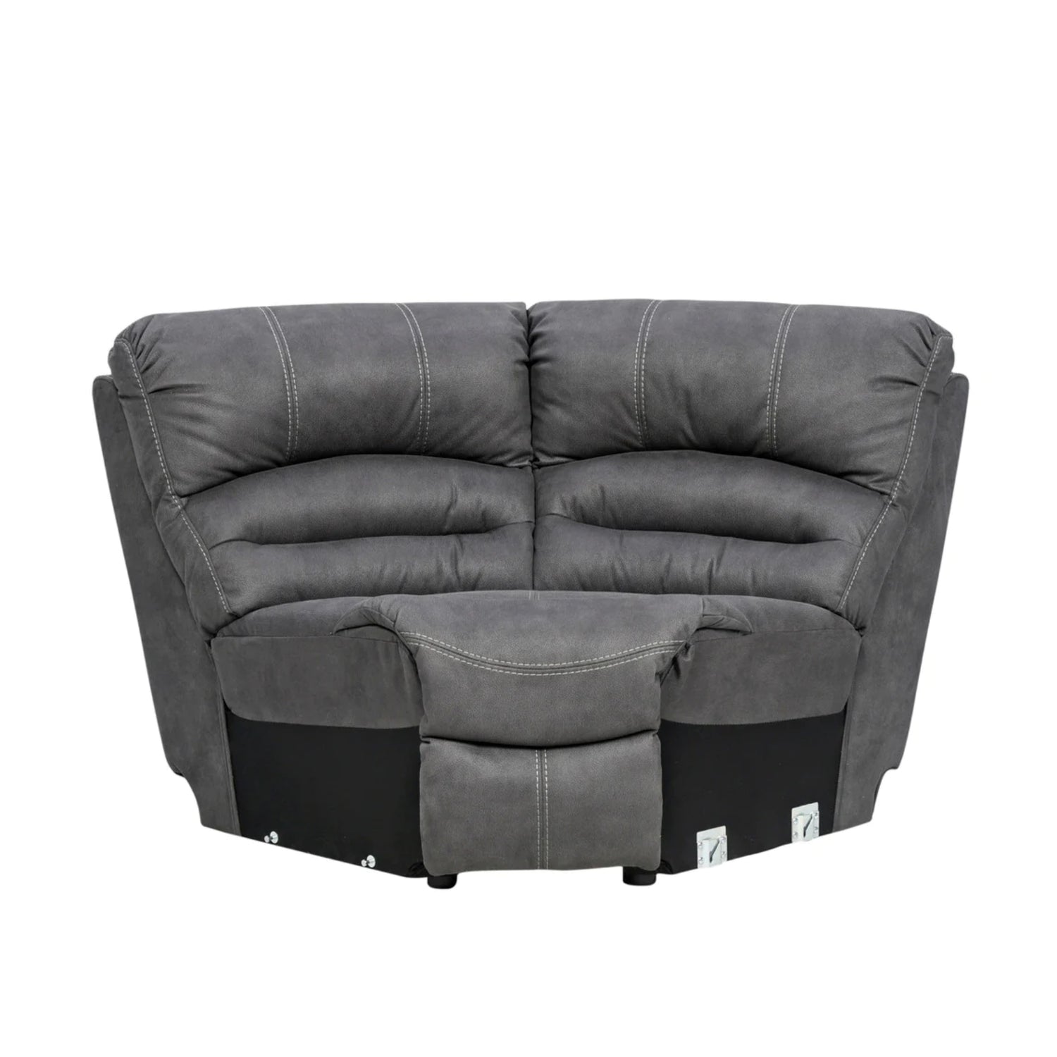 Cinema-moduulisohvan kulmaosa. Kulmaosassa ei ole recliner-makanismia.