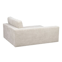 Duncan-sohvan vasen divaaniosa Robin Light grey (#1)-kankaalla. Toimii myös erillisenä istuimena.