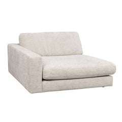 Duncan-sohvan vasen divaaniosa Robin Light grey (#1)-kankaalla. Toimii myös erillisenä istuimena.