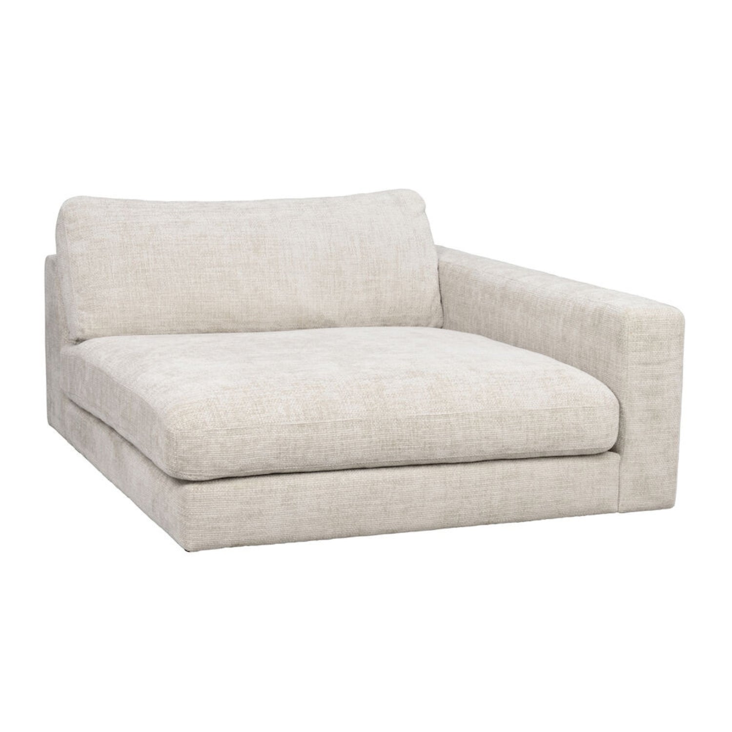Duncan-sohvan oikea divaanityosa Robin Light grey (#1)-kankaalla. Toimii myös erillisenä istuimena.
