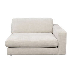 Duncan-sohvan oikea divaaniosa Robin Light grey (#1)-kankaalla. Toimii myös erillisenä istuimena.