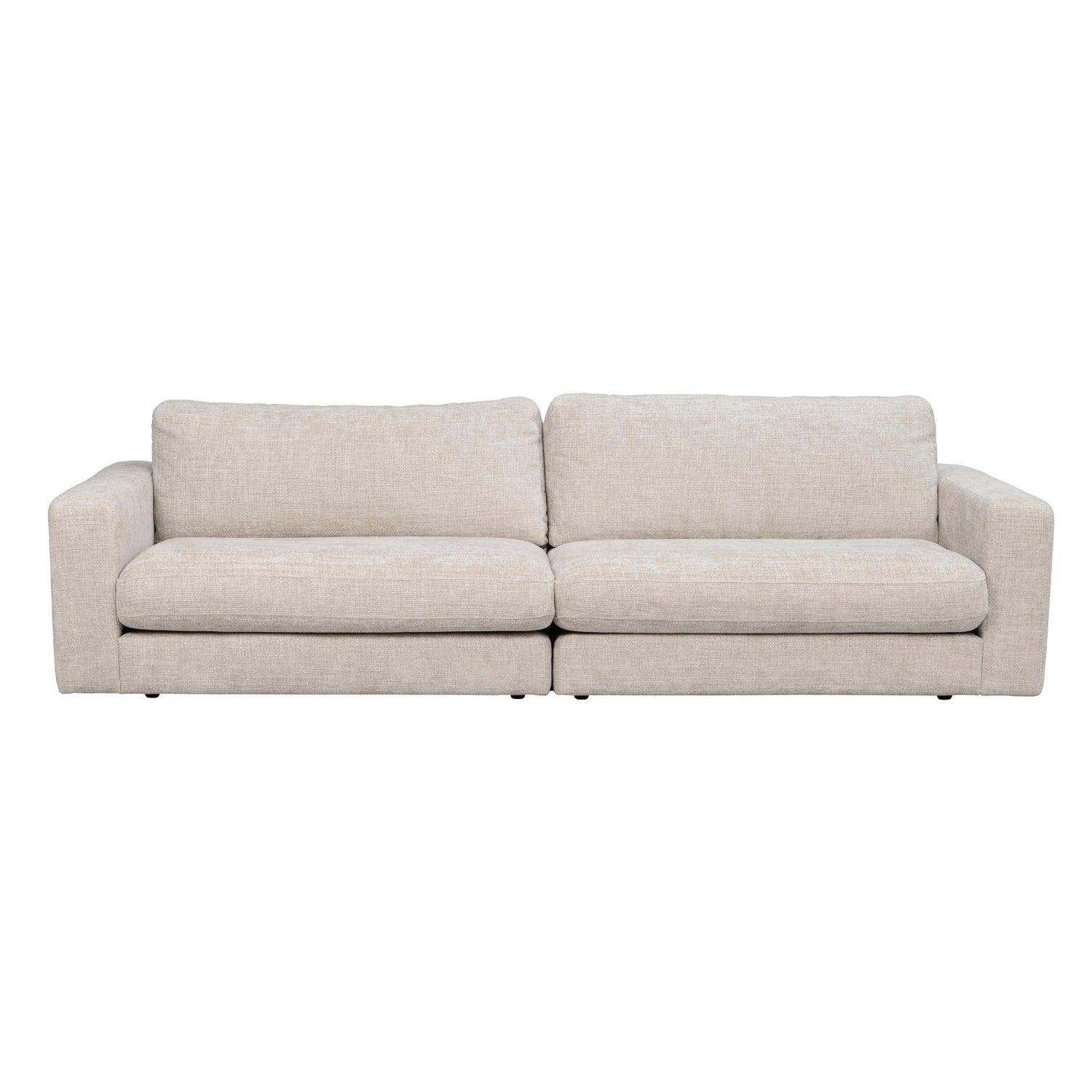 Duncan 3-istuttava sohva Robin Light grey (#1)-kankaalla.