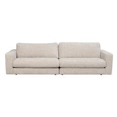 Duncan 3-istuttava sohva Robin Light grey (#1)-kankaalla.