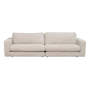 Duncan 3-istuttava sohva Robin Light grey (#1)-kankaalla.