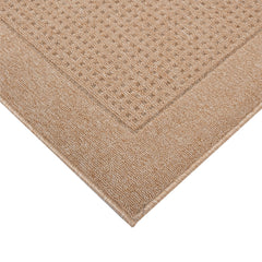 Sileäksi kudottu Fanni-matto, beige.