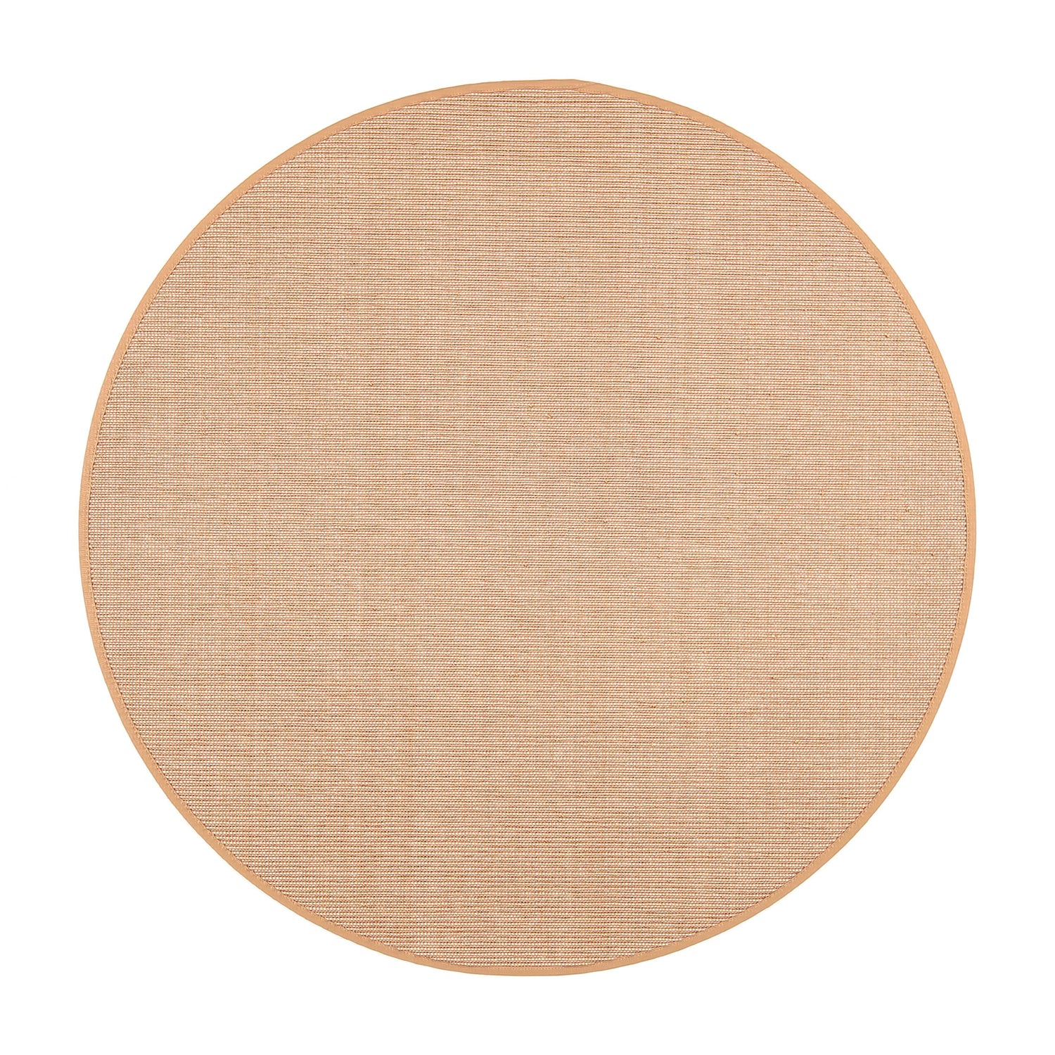 Pyöreä Havu-paperinarumatto, luonnonvärinen/valkoinen.