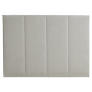 Heaven By Unico Gold -sängynpääty vaalealla/beigellä Tunnel 01 -kangasverhoilulla.