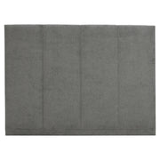 Heaven By Unico Gold -sängynpääty harmaalla Tunnel 17 -kangasverhoilulla.