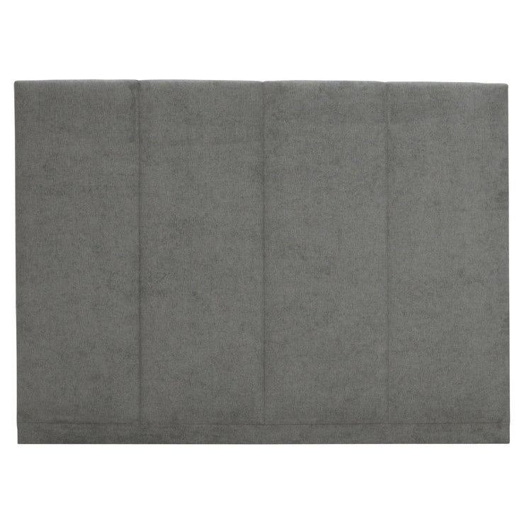 Heaven By Unico Gold -sängynpääty harmaalla Tunnel 17 -kangasverhoilulla.