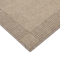 Sileäksi kudottu Lino-matto, beige.