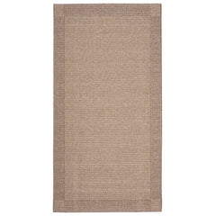 Sileäksi kudottu Lino-matto, beige.
