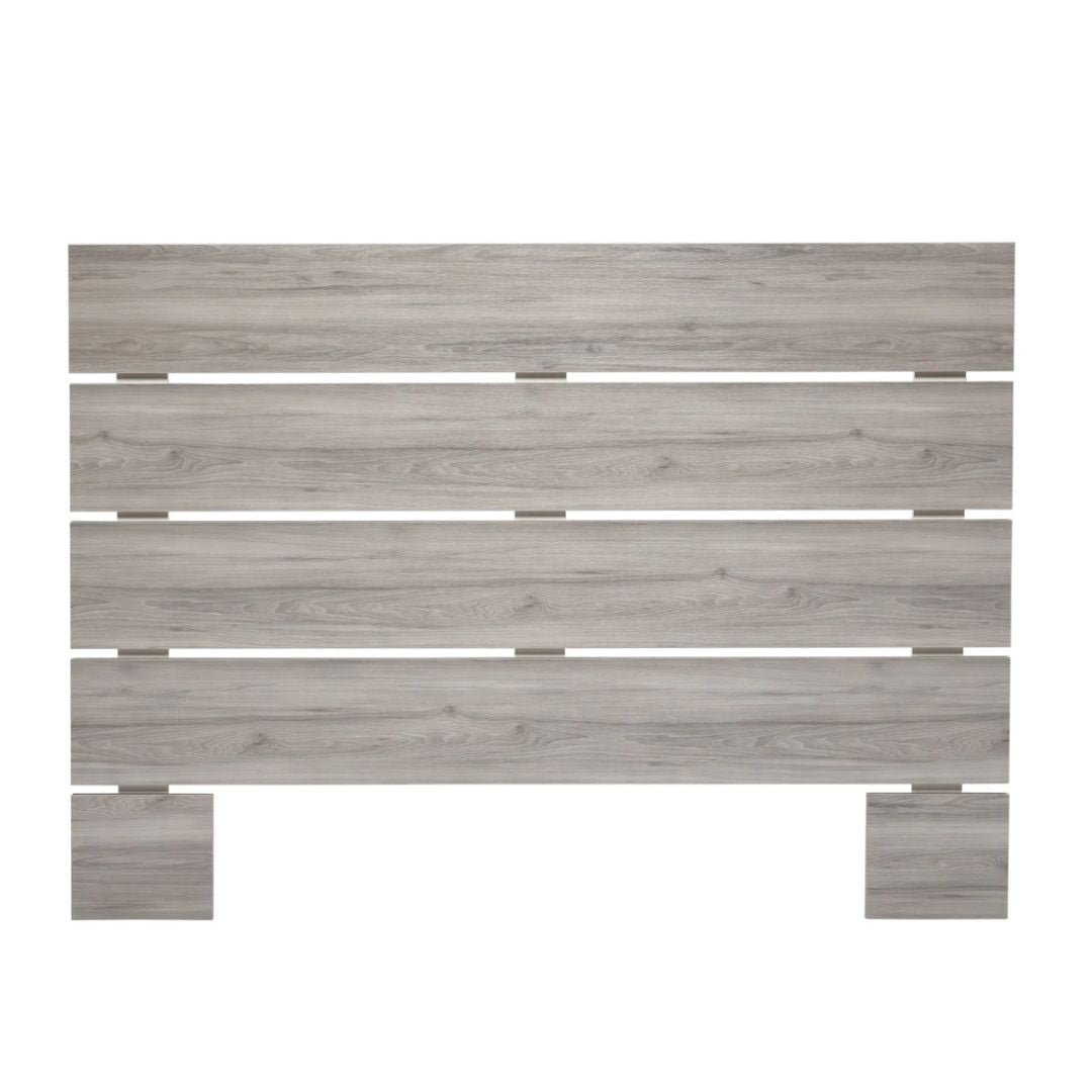 Karo-sängynpääty 165 cm harmaana.