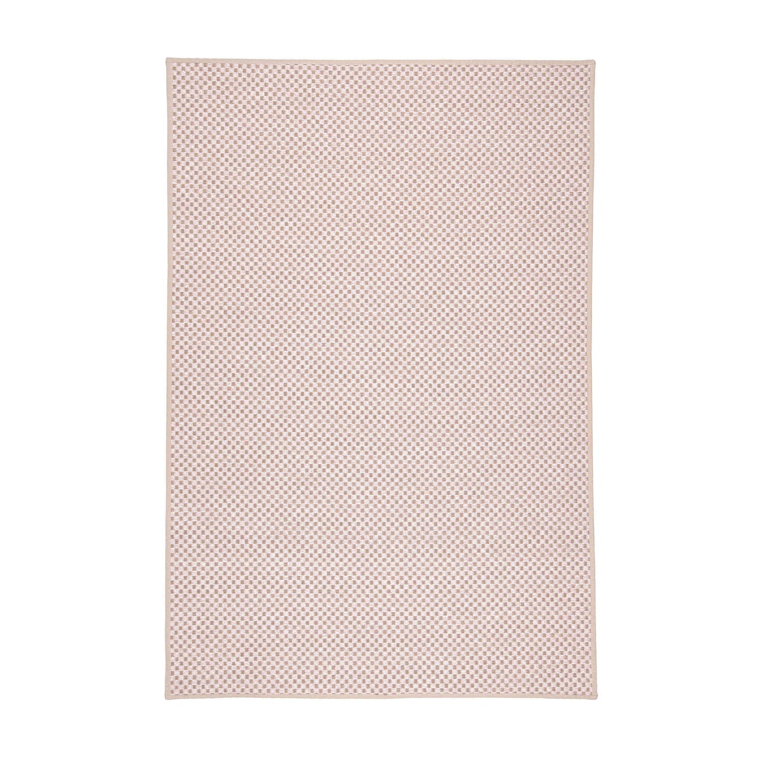 Puuvilla-paperinarumatto Pastilli, luonnonvaalea valko-pellava.