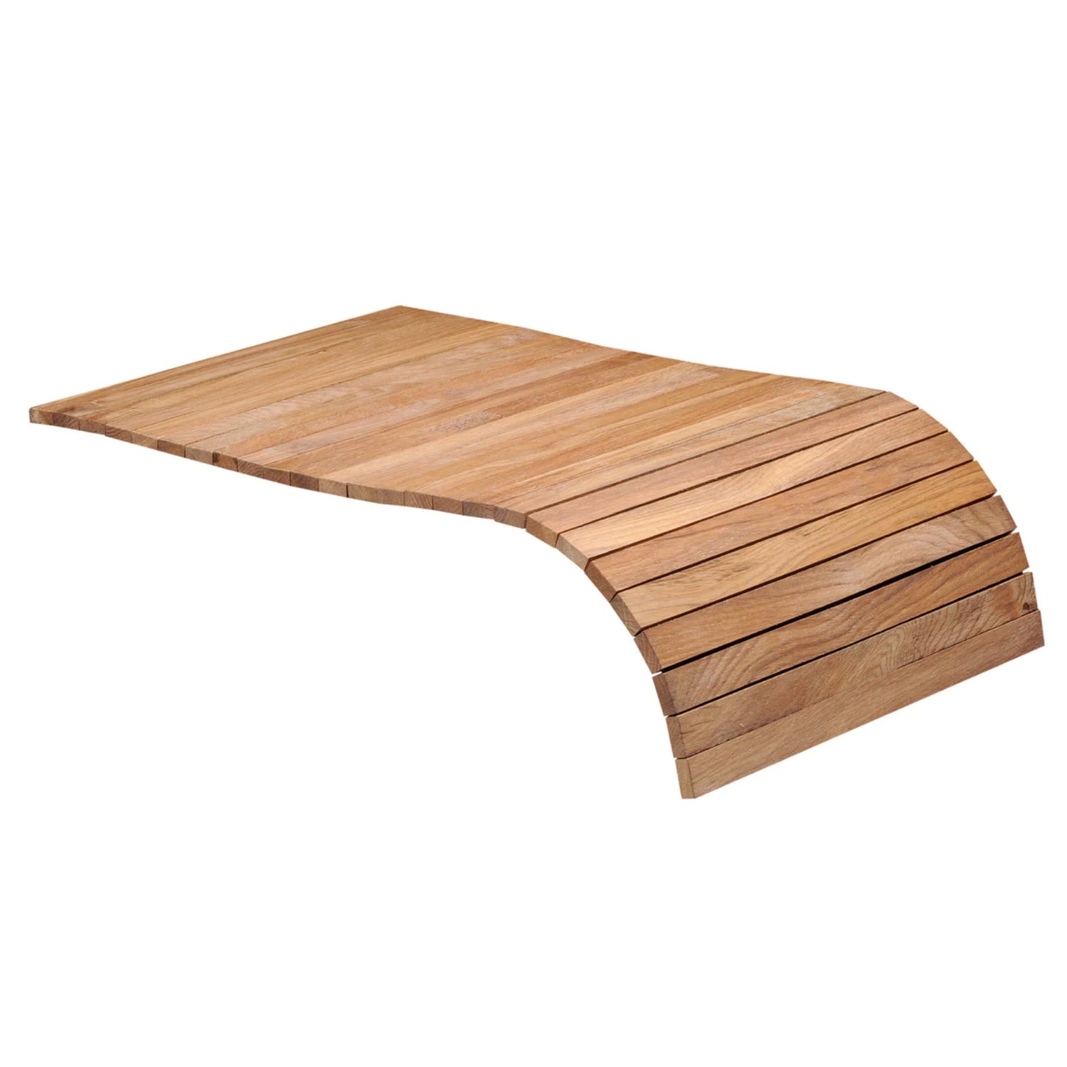 Rulo -käsinojatarjotin tammen värisenä.