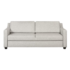 Seili-vuodesohva beigellä Reval 10 -verhoilukankaalla ja wengen värisillä puujaloilla.