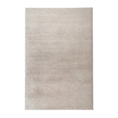 Beige Silkkitie-matto.