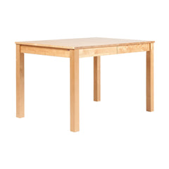 Sonja-ruokapöytä 120 x 80 cm, luonnonvärinen koivu.