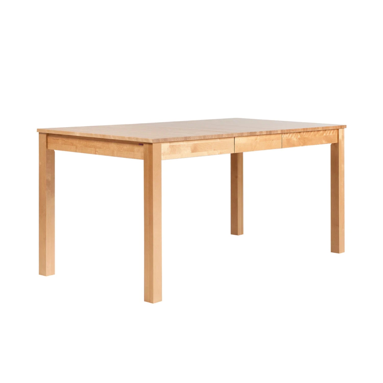 Sonja-ruokapöytä on kokonaisuudessaan 160 x 80 cm jatkettuna jatkopalalla (40 cm).