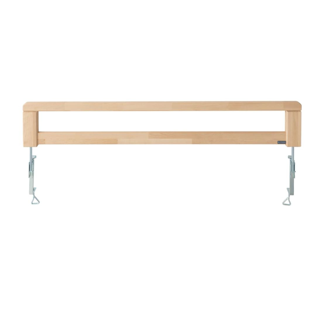 Seniori-sängyn turvalaita lakattua koivua