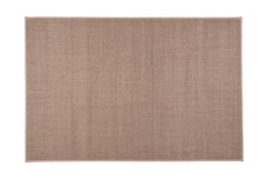 Sisal-matto ruskeana.