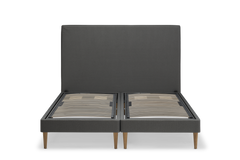 TEMPUR Stay -vuoderunko ilman patjaa, hiili Charcoal Grey, koot 140 x 200, 160 x 200 ja 180 x 200 cm.