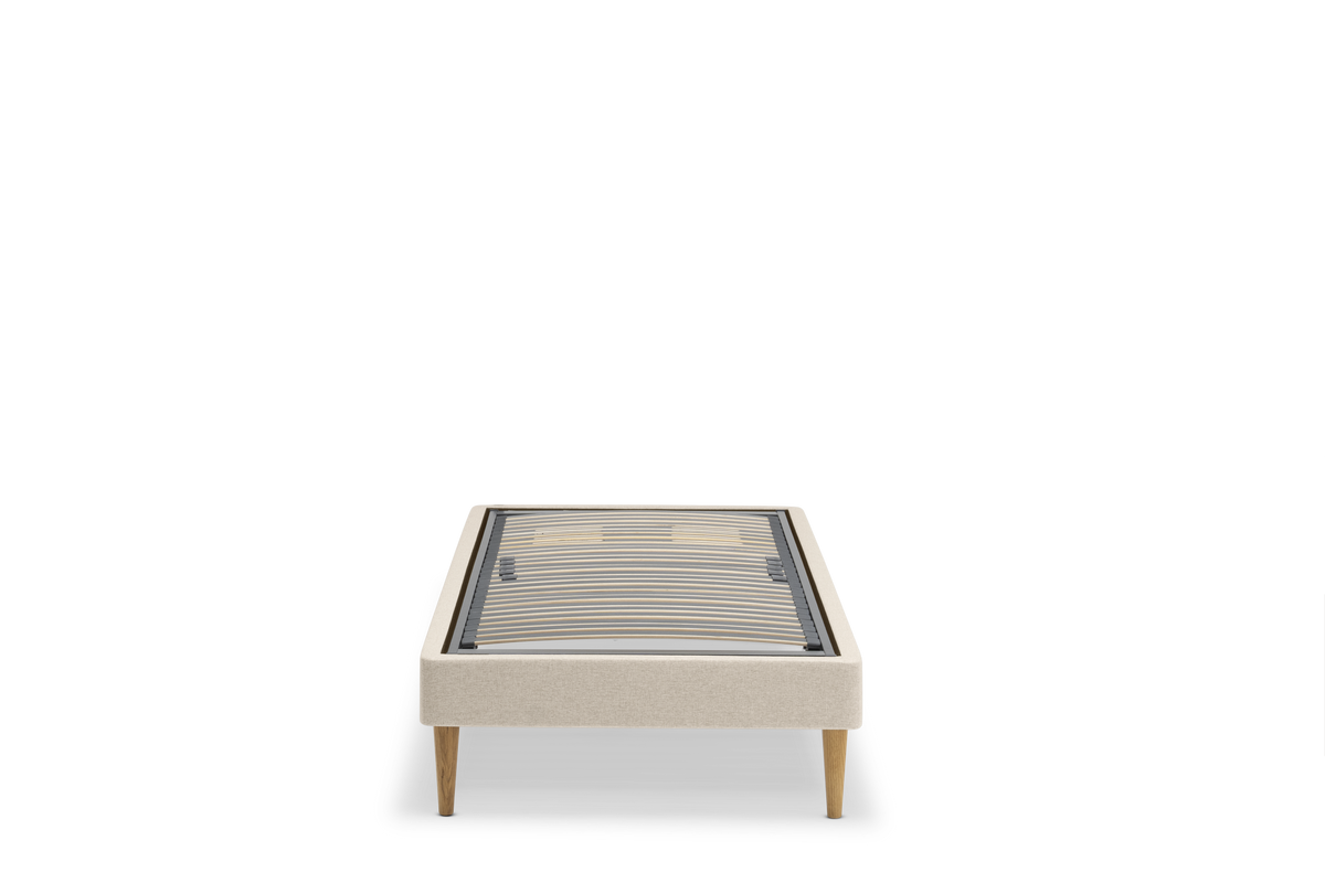 TEMPUR Stay -vuoderunko ilman patjaa, hiekka Sand, koot 80 x 200, 90 x 200 ja 90 x 210 cm.
