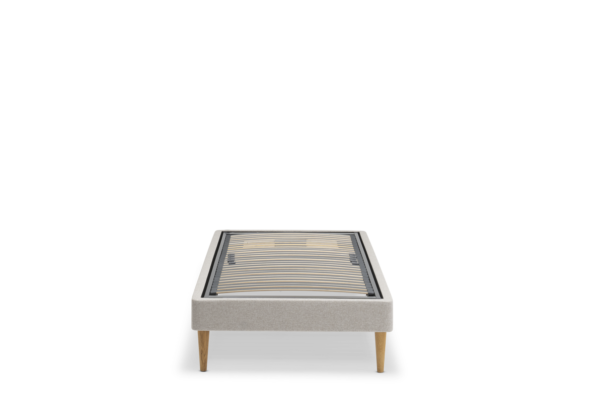 TEMPUR Stay -vuoderunko ilman patjaa, harmaa Stone, koot 80 x 200, 90 x 200 ja 90 x 210 cm.