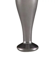 Kromin värinen design-jalka 12 cm.