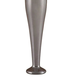 Kromin värinen design-jalka 12 cm. Eri jalkavaihtoehdot saatavana Tempuria myyvistä Stemma-myymälöistämme.