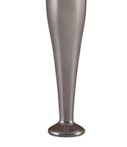 Kromin värinen design-jalka 19 cm.