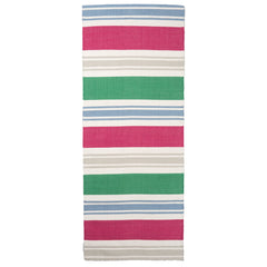 Tango-puuvillamatto, pinkillä kuosilla.