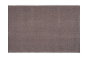 Laadukas kotimainen sileäksi kudottu Tweed-matto tummanharmaana.