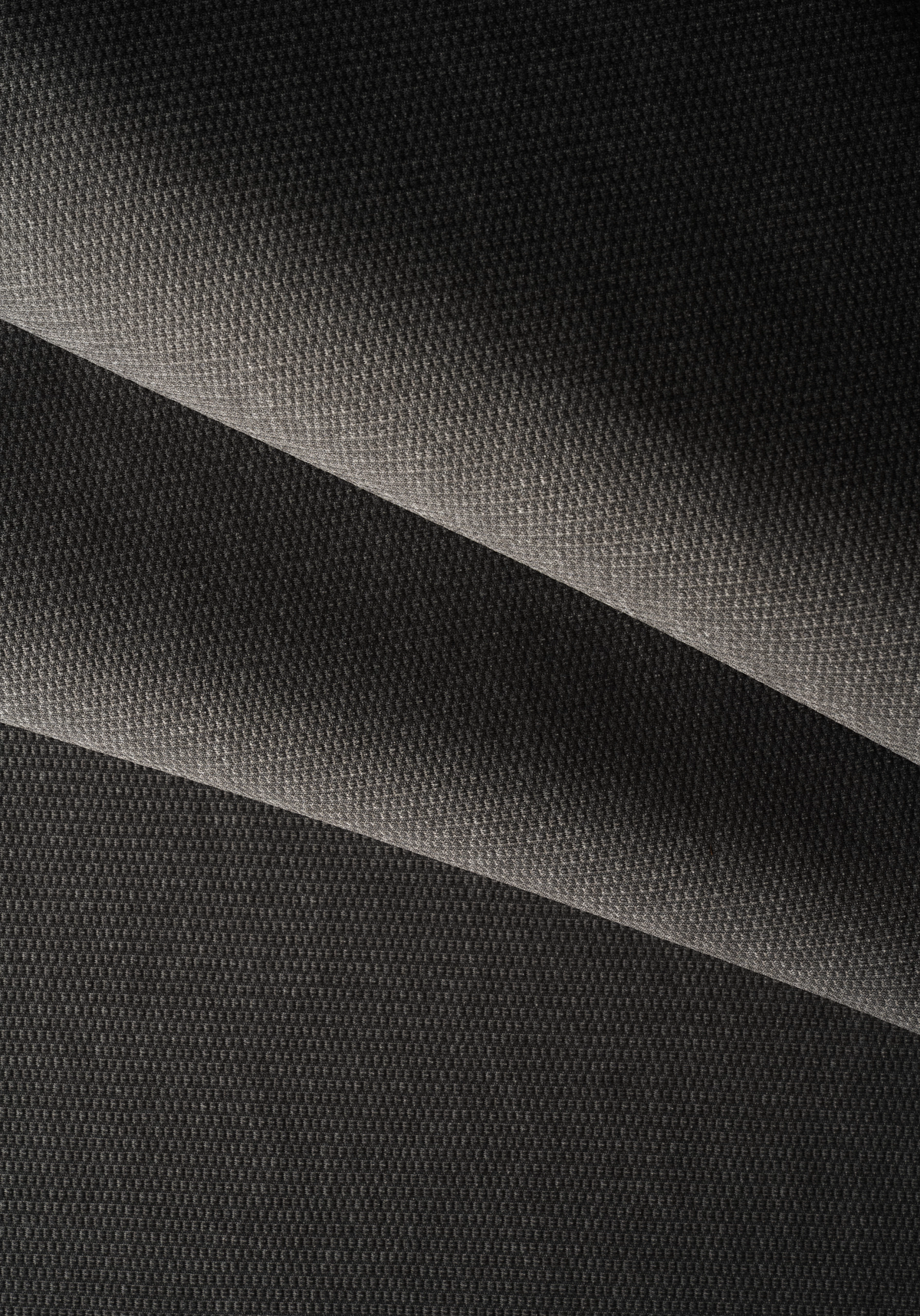 TEMPUR Stay -verhoilun värimalli, hiili Charcoal Grey.