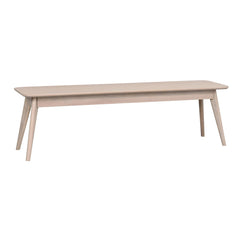 Yumi-penkki 155 cm, valkotammen värisenä.