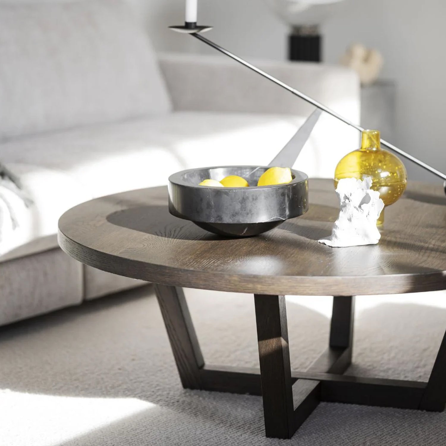 BOXFORD sohvapöytä pyöreä 110 cm