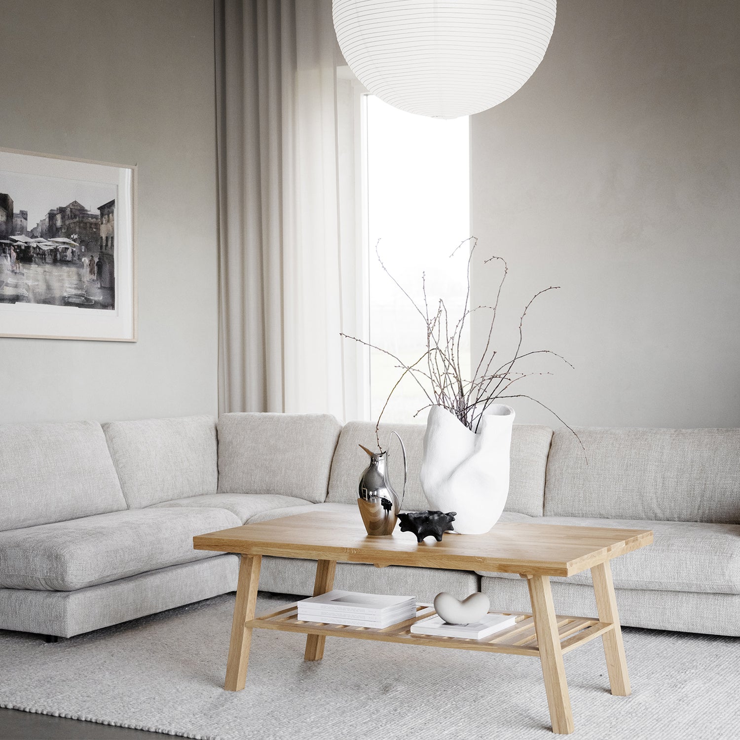 BROOKLYN sohvapöytä 130 x 75 cm